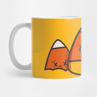 Cute Candy Corn Halloween Design Mug